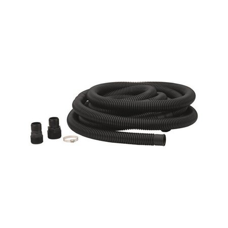 DRAINAGE INDUSTRIES Drainage Industries 4752408 1.25 x 1.5 in. dia. x 24 ft. Prinsco Discharge Hose Kit - Black  Plastic 4752408